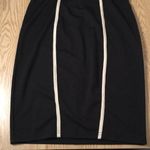 New Women’s Dress Very Stretchy Soft Lightweight Black Tan Size Small Photo 2