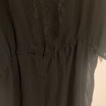 Xhilaration  Crochet Black Color Chiffon Cover Up Beach Wear Women’s Size Medium Photo 8