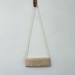 La Regale  Cream Beaded Shoulder Evening Clutch Purse Photo 1