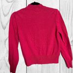 Talbots Pink Zip-Up Jacket Ribbed Cuffs size Petite Small Photo 5