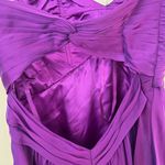 La Femme NWT strapless sweetheart electric purple gown prom dress size 2 Photo 48