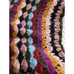 Handmade Crochet Cardigan Women Open Front Size S/M Chunky Acrylic Cottagecore Bohemian Photo 9