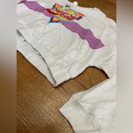 Coca-Cola  NWT white cropped graphic pullover crew neck sz XXL 24” p2p Photo 6