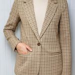 Liverpool  Beige Checkered Casual Office Blazer size M Photo 0