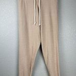 Varley Womens Alice 2.0 Joggers Sweatpants Size XS Praline Ivory Knit Cotton Photo 0