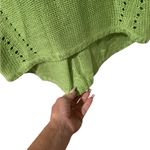 RDI Women’s Lime Oversized V-Neck Sweater Hi Lo Hem. WORN ONCE Photo 5