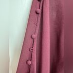 Badgley Mischka  Maroon Blouson Formal Cocktail Dress Women’s Size 20 Photo 10