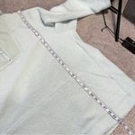 Lands' End Lands’ End Women’s Quarter Zip Cozy Sherpa Boucle Fleece Pullover Light Blue 3X Photo 12