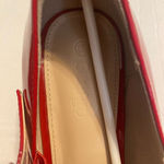 COUTGO Women’s Red Platform High Chunky Buckle Pumps Size 8.5 New‎ With Defects Photo 3