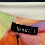 Kourt Women’s Large Tropical Boho Mini Dress New Photo 3
