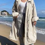 Aritzia KOREAN BELTED-DETAIL FAUX-FUR SAFARI JACKET Photo 12