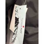 7 For All Mankind Black Puffer Coat Faux Fur Hood Thermal Insulation Size S Photo 5