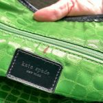 Kate Spade Classic Noel Daisy Shopper Tote Bag Jacquard Black Cream Patent Trim Photo 8