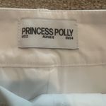 Princess Polly  White Cargo Skirt size 2 Photo 1