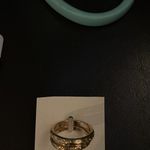 Badgley Mischka New set of 5 Badgley Layering rings size 7 Photo 2