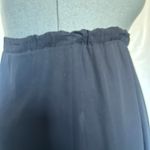 Vtg Y2K Another Thyme Maxi Pull On Skirt Sz XL Witchy Boho Gothic Chiffon USA Black Photo 1