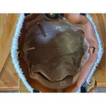 Anne Klein Women Camel color Faux leather Faux Shearing Small Totes Bag handbag Photo 11