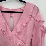 Majorelle  Pink Ruffle Jumpsuit Photo 7