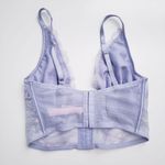 Victoria's Secret  Very Sexy Purple Floral Embroidered Lace Luxe Bra Top DD Photo 4