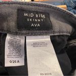 Lucky Brand  Mid-Rise Skinny Ava Jean Faded Black 0/25A Photo 11