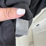 Michael Stars  Women’s Black Linen Zip Front Trench Coat XS Photo 11