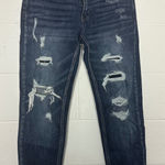 Kancan Jeans Womens 9 28 Dark Wash Distressed Ripped Boyfriend Jeans KC71740 Blue Size undefined Photo 0