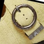 Dr. Martens NEW T-Bar Hazy Yellow Long Napped Suede Mary Jane Shoes WMS 10 Men’s9 Photo 2