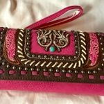 Montana West Western Scroll Women’s Wallet Wristlet Photo 3