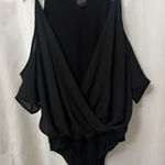 Free Press  Black Bodysuit Top Photo 0
