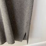 Coldwater Creek Wool Knit Sweater Dress Womens Large Long Tunic Cowl Neck Top Careerwear Holiday Photo 9