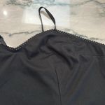 Tripp NYC  black large slip dress higher in Front adjustable straps goth like new Photo 2