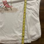 Chico's Chico’s White Beach Summer Short Sleeve Tee Shirt Size XL (3) Photo 3