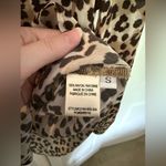 Cloth & Stone Cheetah Print Leopard Button Down Collared Shirt Blouse Size Small Photo 4