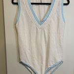 Free People  Cozy Girl Cotton Tank Bodysuit in Ivory Size XS NEW WITHOUT TAGS Photo 1