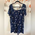 Torrid Babydoll Challis Lace Up Hi Low Top Photo 5