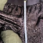 Alice + Olivia NWOT Black Sequin Pants Size 2 Photo 5