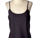 Veronica Beard Tank Top Women XS Brown Silk Flowy Scoop Neck Camisole Luxury Photo 0