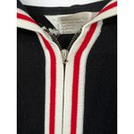 Misook Sweater Full Zip Up Knit Cardigan Hoodie Stretch Black Size M Size M Photo 2