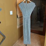 Caution to the Wind  Black Gray Stripe Jumpsuit Size Small Photo 5
