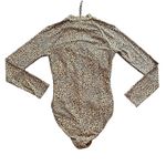 Seafolly Australia One Piece Swimsuit Long Sleeve Zip Rashguard 8 Animal Print Photo 4