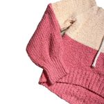 SO  Kohl’s Colorblock V Neck Slouchy Hoodie US S Photo 2