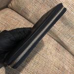  GUCCISSMA GG Embossed Black Leather Continental Full Zip Wallet Photo 4