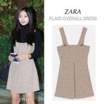 ZARA  plaid dress pinnafore size M new without tags Photo 1