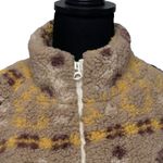 Love Tree Womens Size Small Sherpa Teddy Bear Aztec Full Zip Jacket Pockets Photo 1