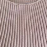NY Ribs Ribbed Long Sleeve Top Pink XS Small Y2K Photo 1