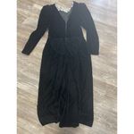 Gunne Sax Vintage 80s  Dress  5/6 Black Jessica McClintock Velvet‎ Taffeta USA Photo 6