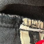 Massimo Dutti  Black Button up denim jean jacket size medium casual Photo 4