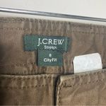 J.Crew  stretch city fit equestrian style pants brown women’s size 8 cropped Photo 1