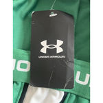 Under Armour Tech Play Up Shorts Womens Size XL Green White Stripe 3 in. Inseam Photo 5