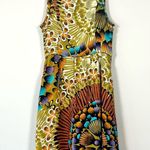 Anthropologie Edme & Esyllte Lappula Silk Ruffle Floral Print Dress Size 10 Photo 2